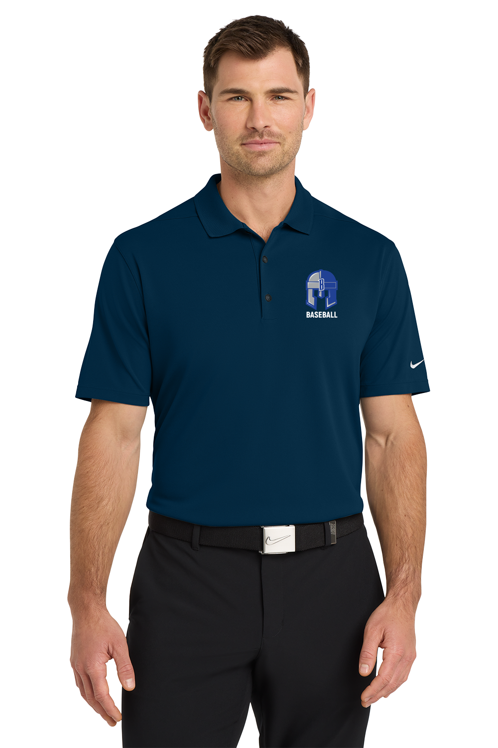 Brainerd Baseball - Navy Polo - Left Chest