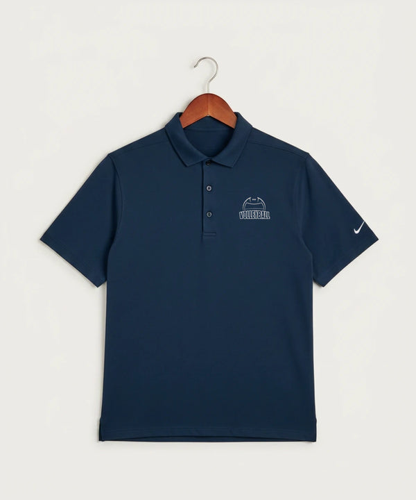 Walker Hackensack Akeley Volleyball (Girls) - Navy Polo - Left Chest