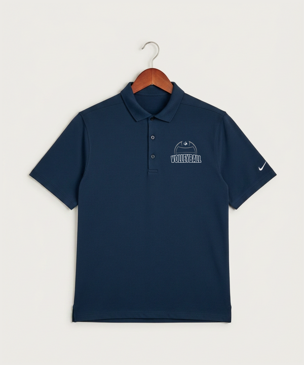 Owatonna High School Volleyball (Girls) - Navy Polo - Left Chest
