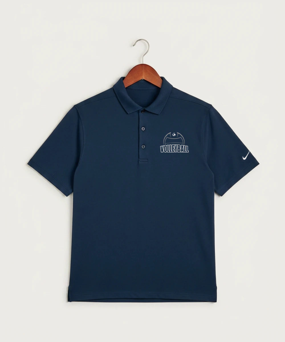 Owatonna High School Volleyball (Girls) - Navy Polo - Left Chest