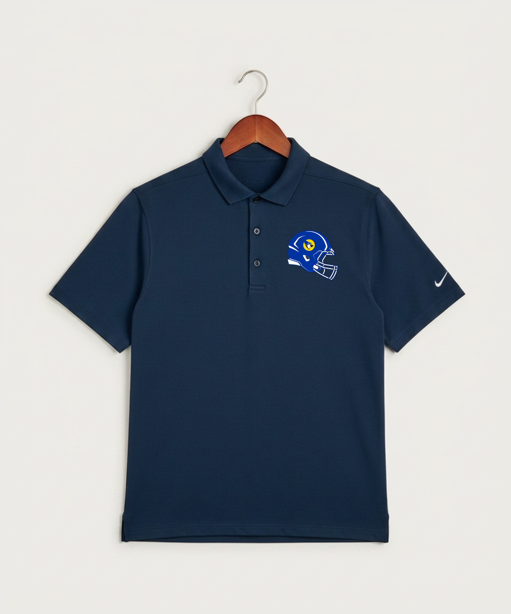 Waseca High School Football (Boys) - Navy Polo - Left Chest