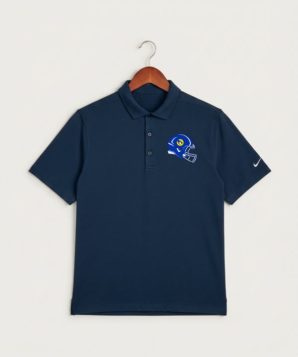 Waseca High School Football (Boys) - Navy Polo - Left Chest