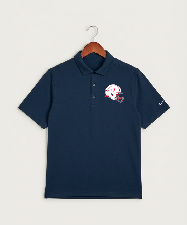 Bertha Hewitt High School Football (Boys) - Navy Polo - Left Chest