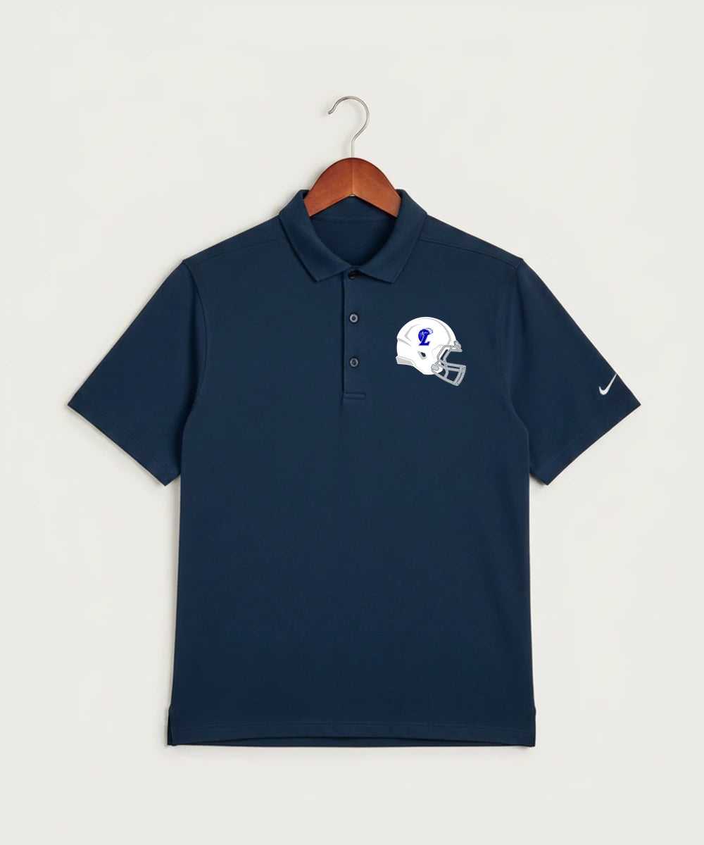 Lakeview High School Football (Boys) - Navy Polo - Left Chest