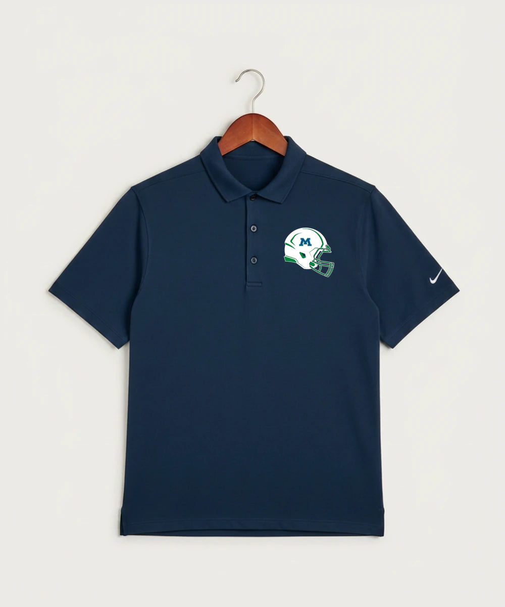 Minnewaska Area High School Football (Boys) - Navy Polo - Left Chest