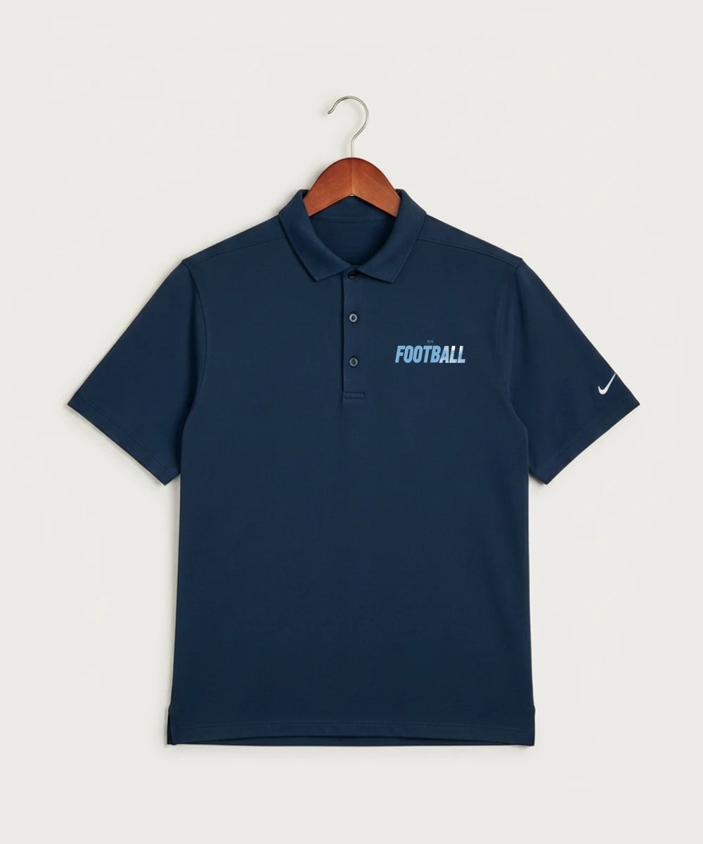 West Bend West High School Football - Navy Polo - Left Chest