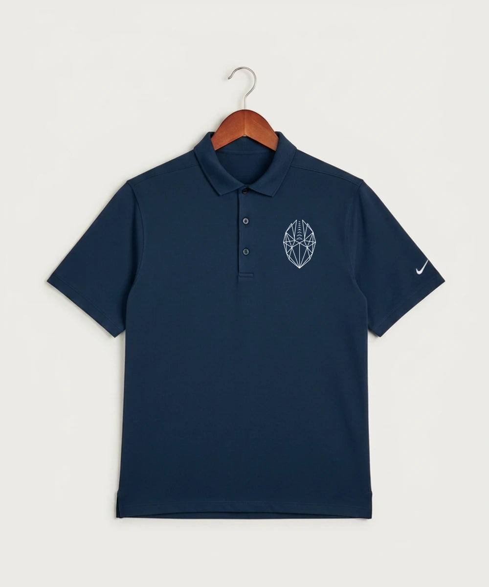 West Bend West High School Football - Navy Polo - Left Chest