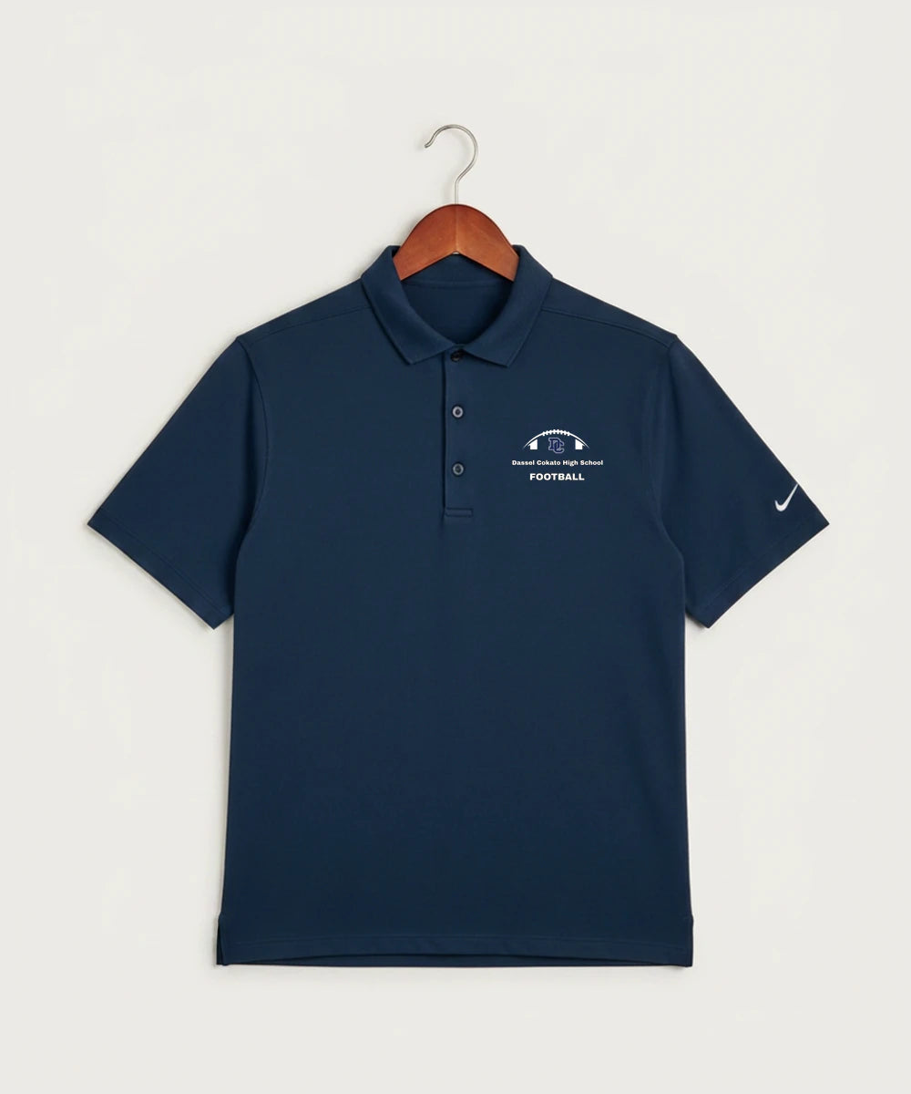 Dassel Cokato High School Football (Boys) - Navy Polo - Left Chest