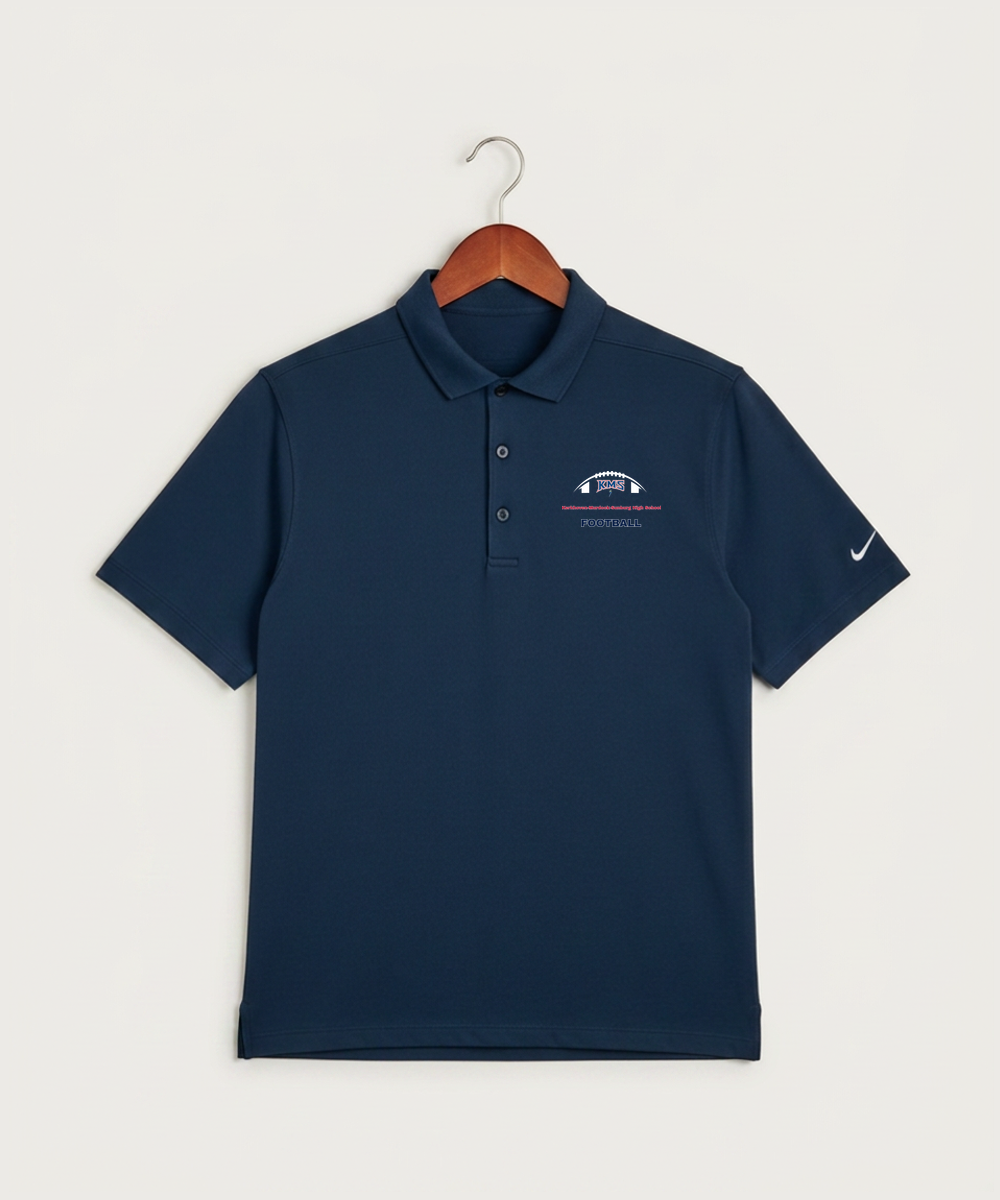 Kerkhoven-Murdock-Sunburg High School Football (Boys) - Navy Polo - Left Chest
