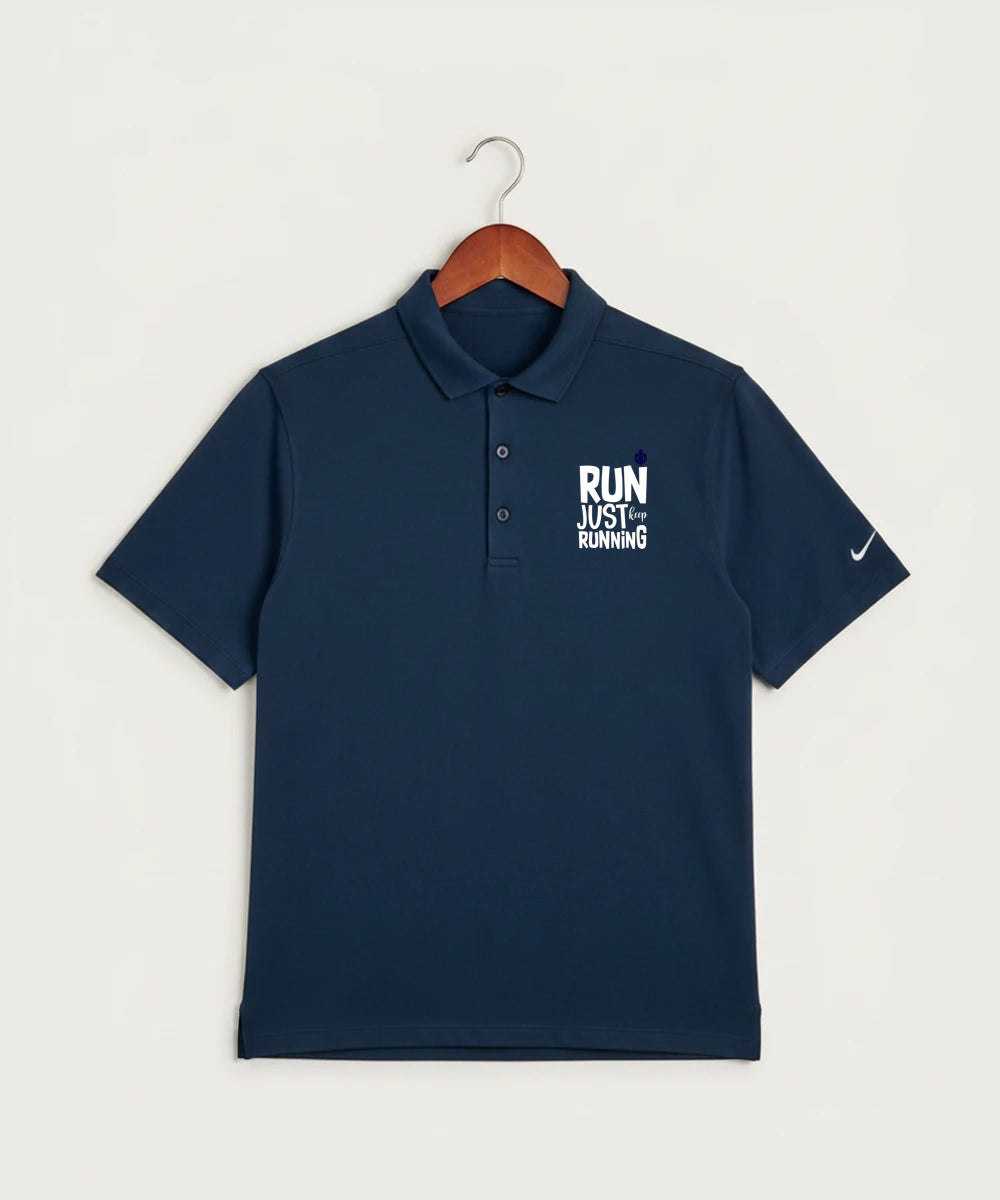 Saint Peter High School Athletics - Navy Polo - Left Chest