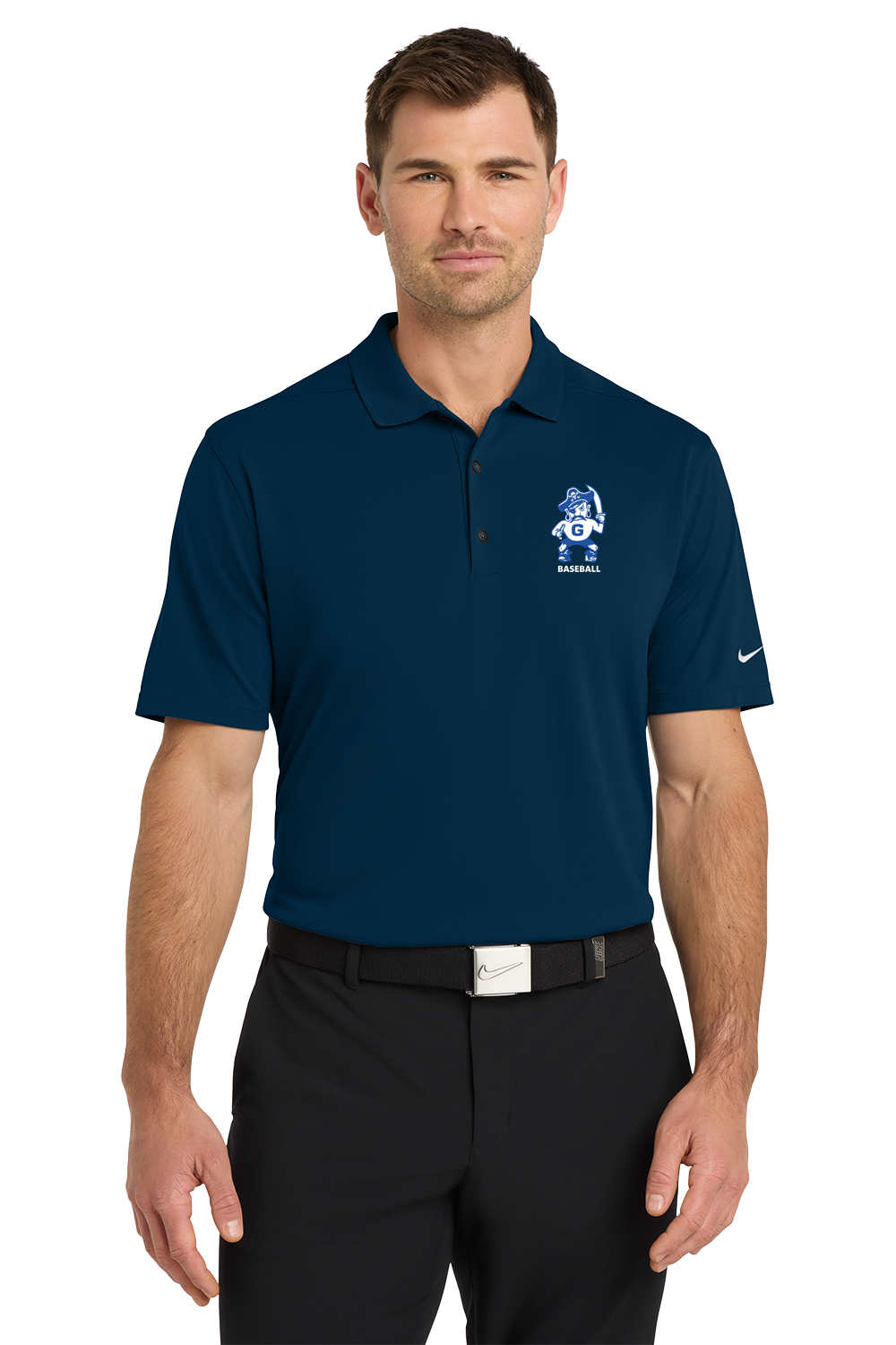 Galena Baseball - Navy Polo - Left Chest