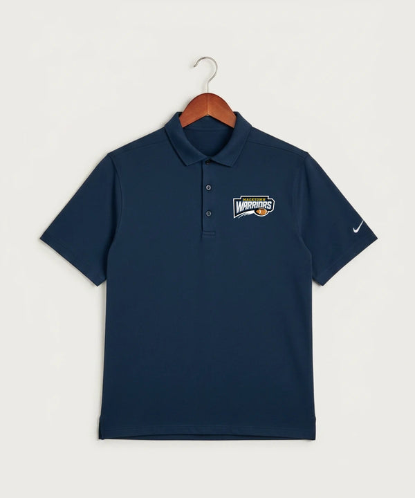 Macktown Warriors Football (Boys) - Navy Polo - Left Chest