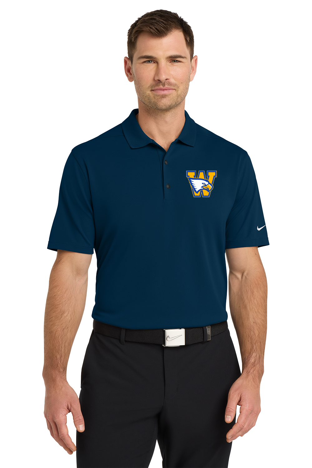 Windom Football - Navy Polo - Left Chest