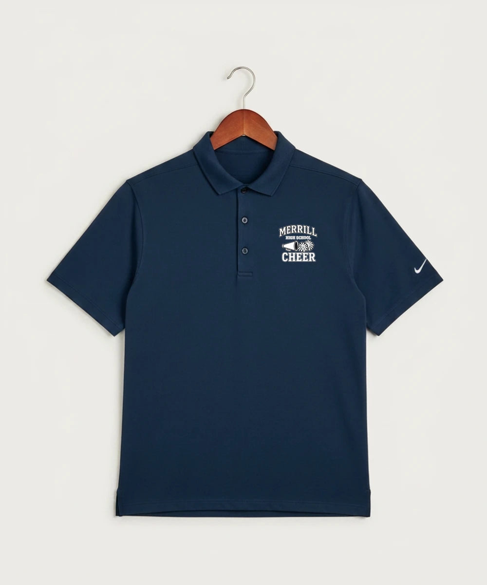 Merrill Dance and Cheer - Navy Polo - Left Chest