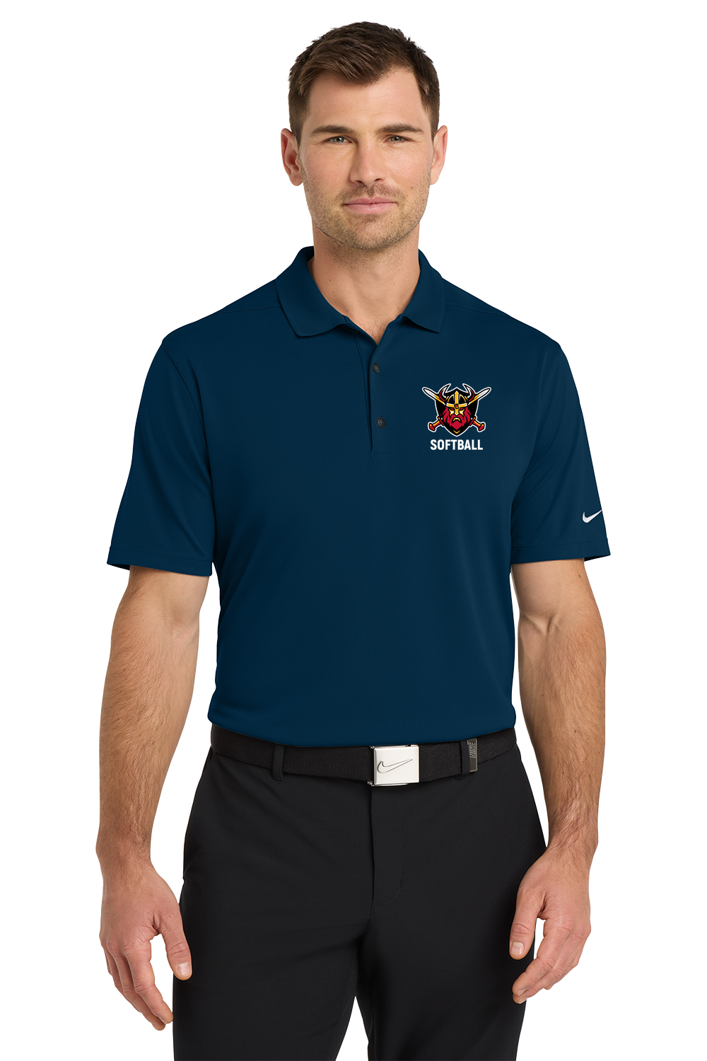 Mille Lacs Softball - Navy Polo - Left Chest