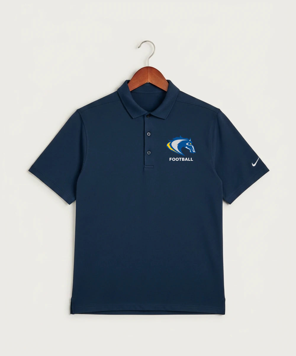 Riverside High School Football general - Navy Polo - Left Chest
