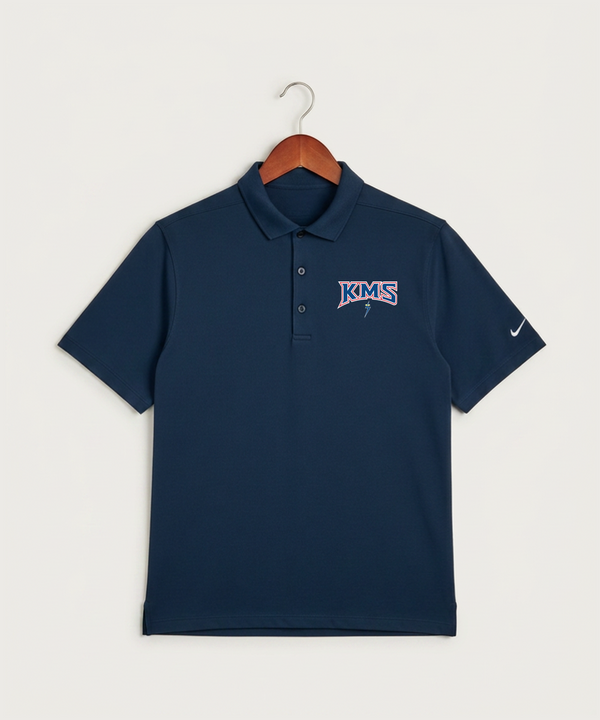 Kerkhoven-Murdock-Sunburg High School Football (Boys) - Navy Polo - Left Chest