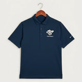 Polo HS Football general - Navy Polo - Left Chest