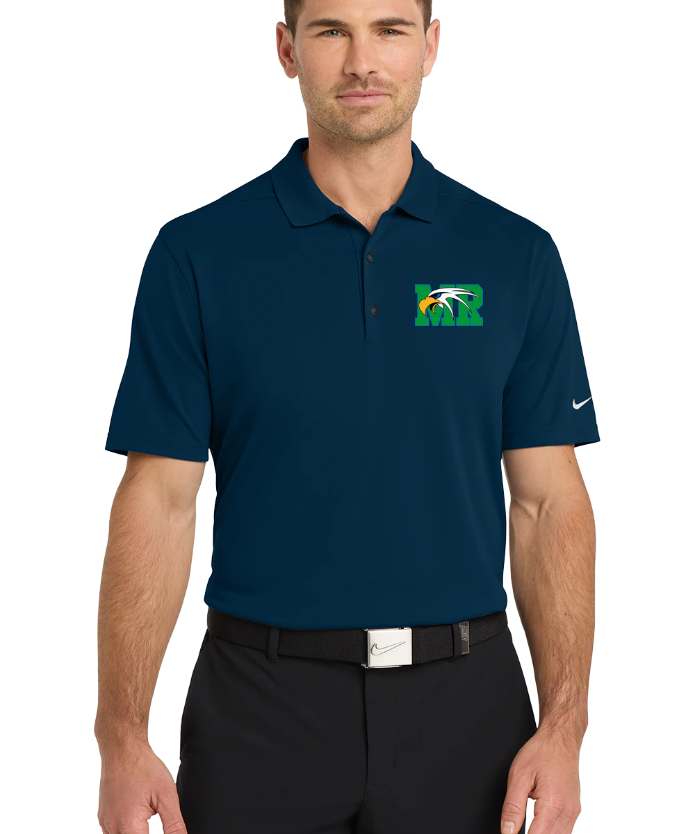 Maple River - Navy Polo - Left Chest