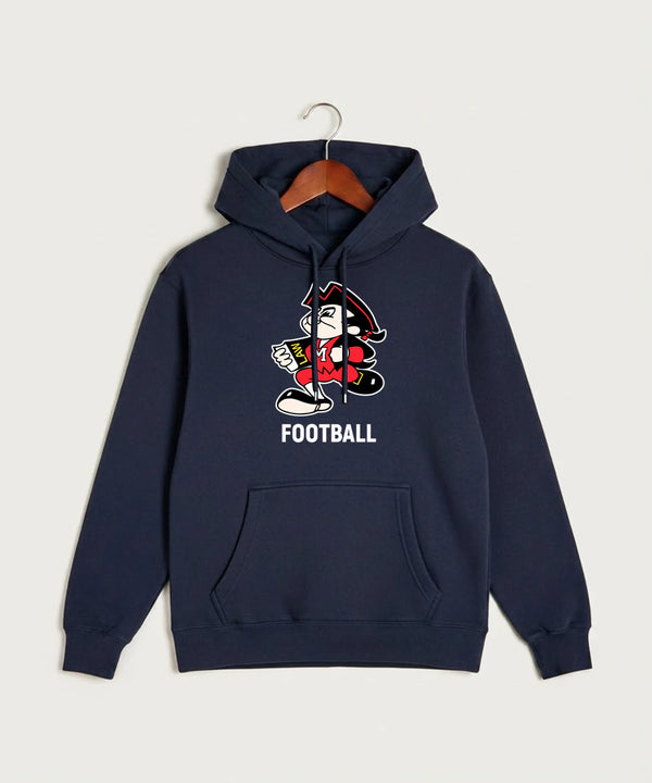 John Marshall High School Basketball (Boys) - Navy Hoodie Value - Full Front
