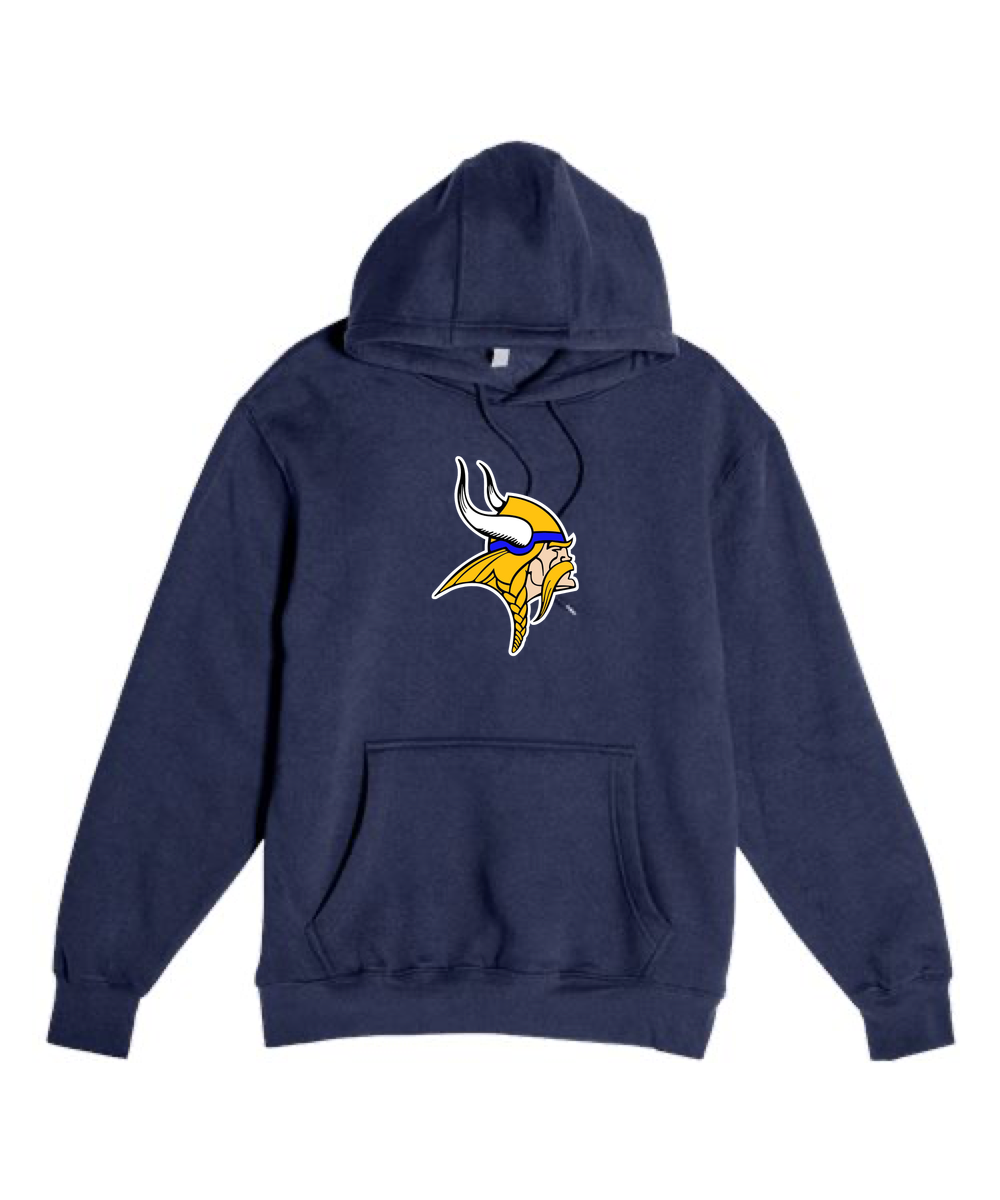 Hayfield Volleyball - Navy Hoodie Value - Full Front
