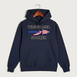 Wilson Area School Soccer Soccer - Navy Hoodie Value - Full Front