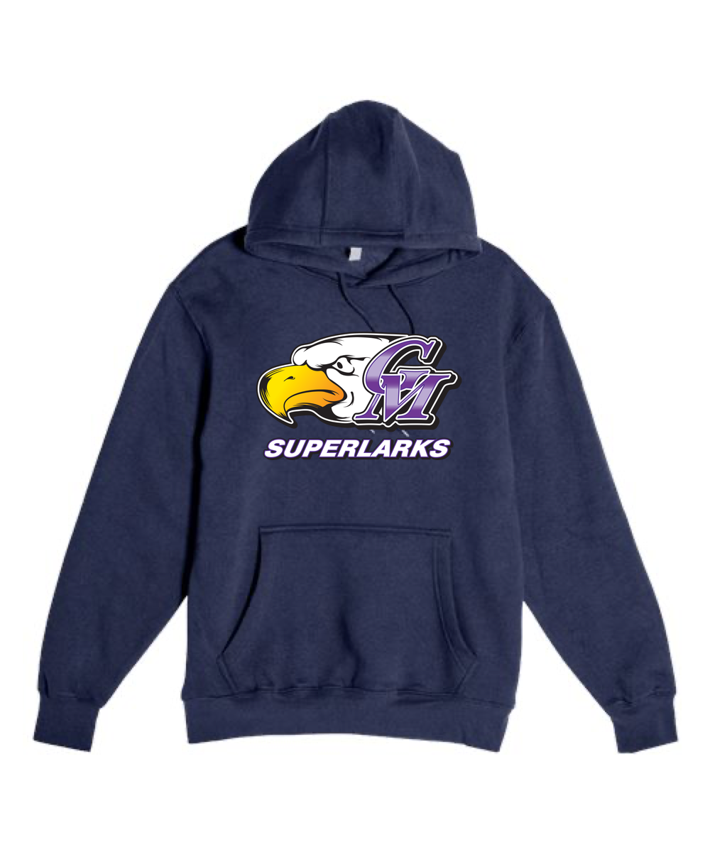 Grand Meadow Football - Navy Hoodie Value - Full Front