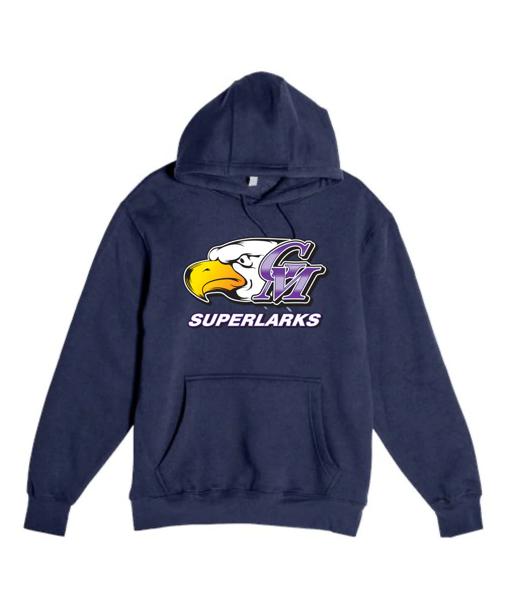 Grand Meadow Football - Navy Hoodie Value - Full Front