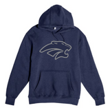 Zumbrota-Mazeppa Volleyball - Navy Hoodie Value - Full Front