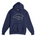 Zumbrota-Mazeppa Volleyball - Navy Hoodie Value - Full Front