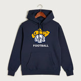 Polo HS Football general - Navy Hoodie Value - Full Front