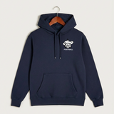 Polo HS Football general - Navy Hoodie Value - Left Chest