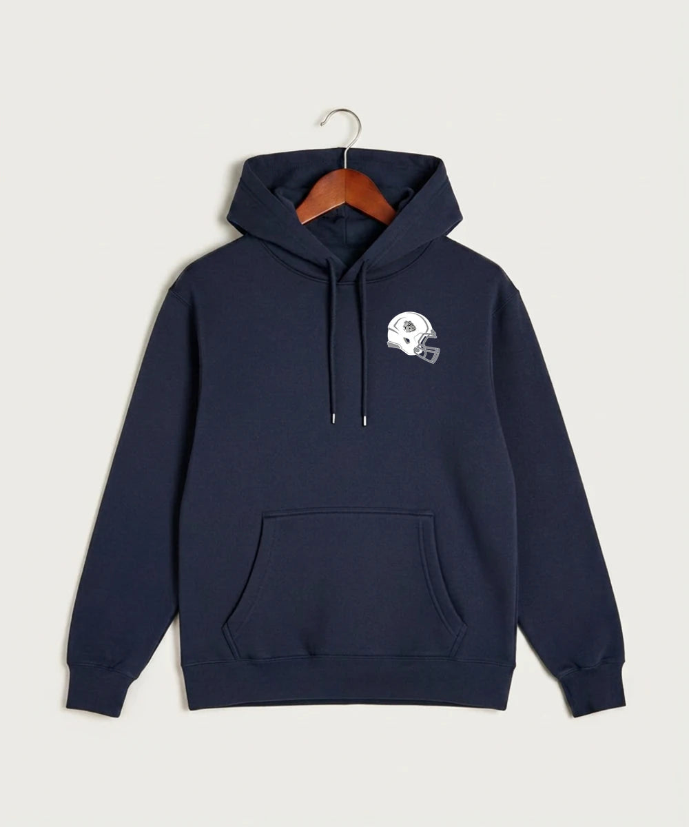 Sargent County High School Football (Boys) - Navy Hoodie Value - Left Chest