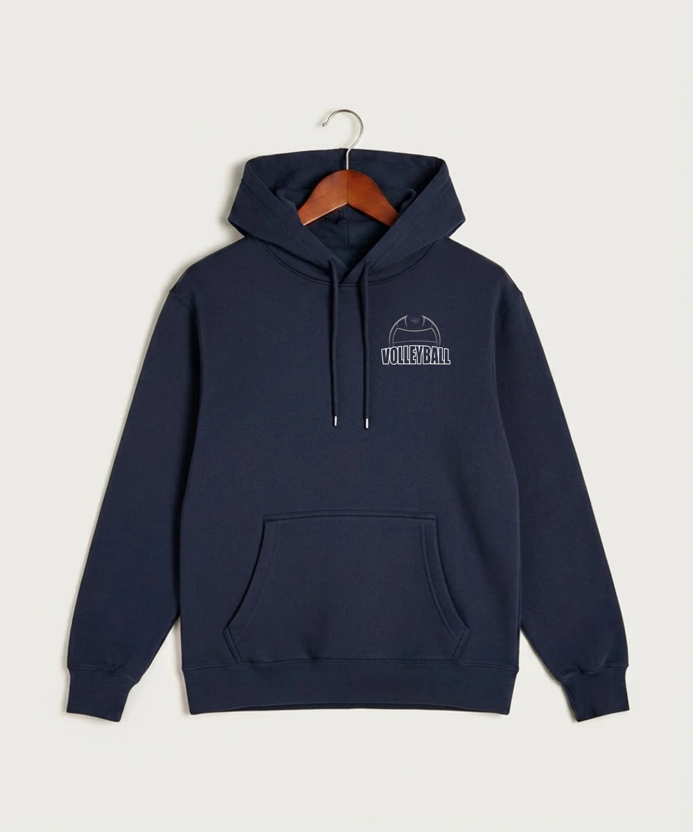 Zumbrota Mazeppa High School Volleyball (Girls) - Navy Hoodie Value - Left Chest