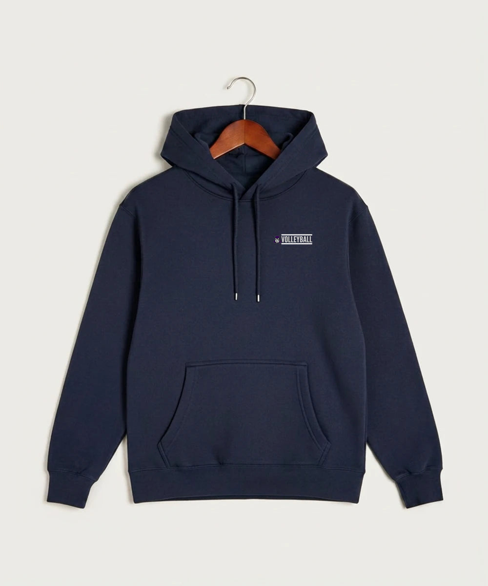Albany High School Volleyball (Girls) - Navy Hoodie Value - Left Chest