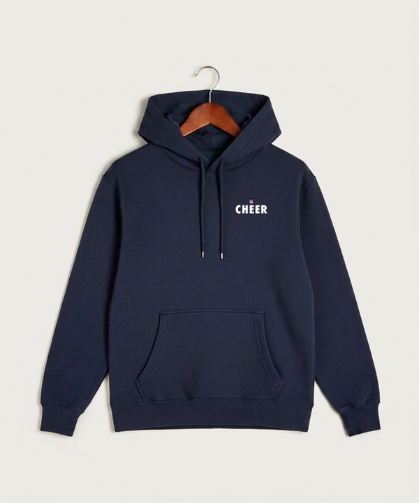 Albany High School Cheerleading - Navy Hoodie Value - Left Chest