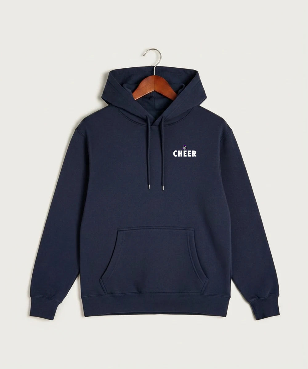 Albany High School Cheerleading - Navy Hoodie Value - Left Chest