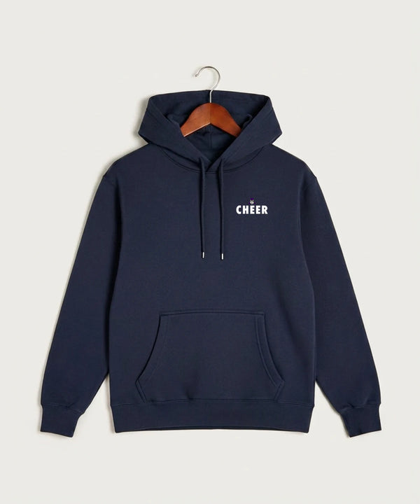 Albany High School Cheerleading - Navy Hoodie Value - Left Chest