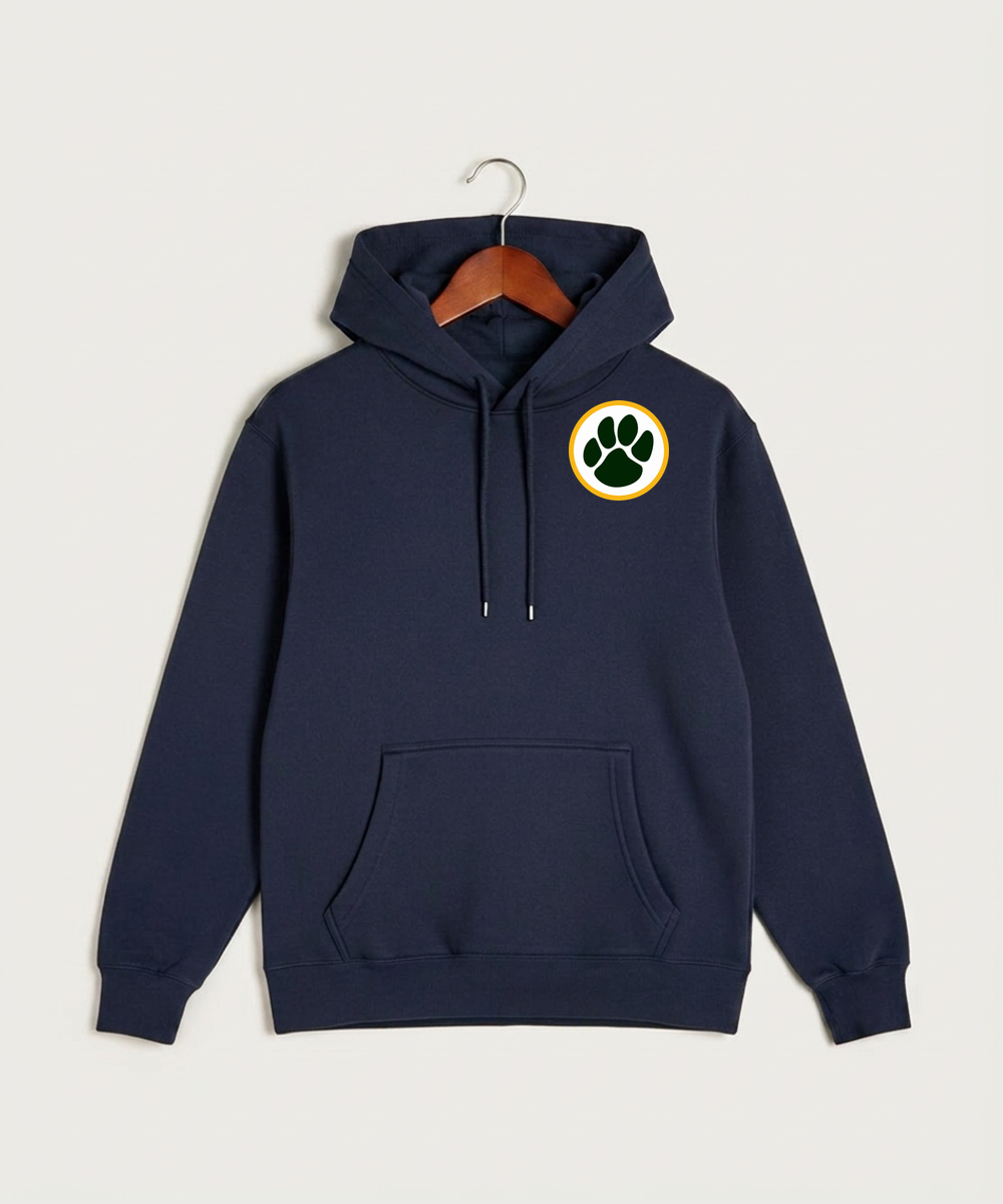 Ashwaubenon High School Football (Boys) - Navy Hoodie Value - Left Chest