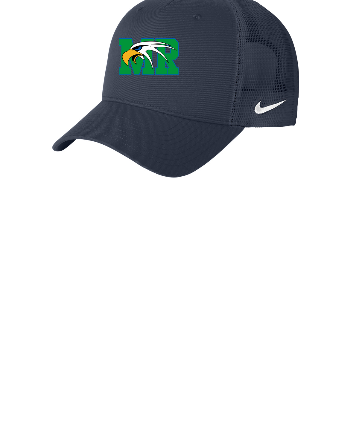 Maple River High School hockey_boys - Navy/ Navy Nike Snapback Mesh Trucker Cap NKFN9893