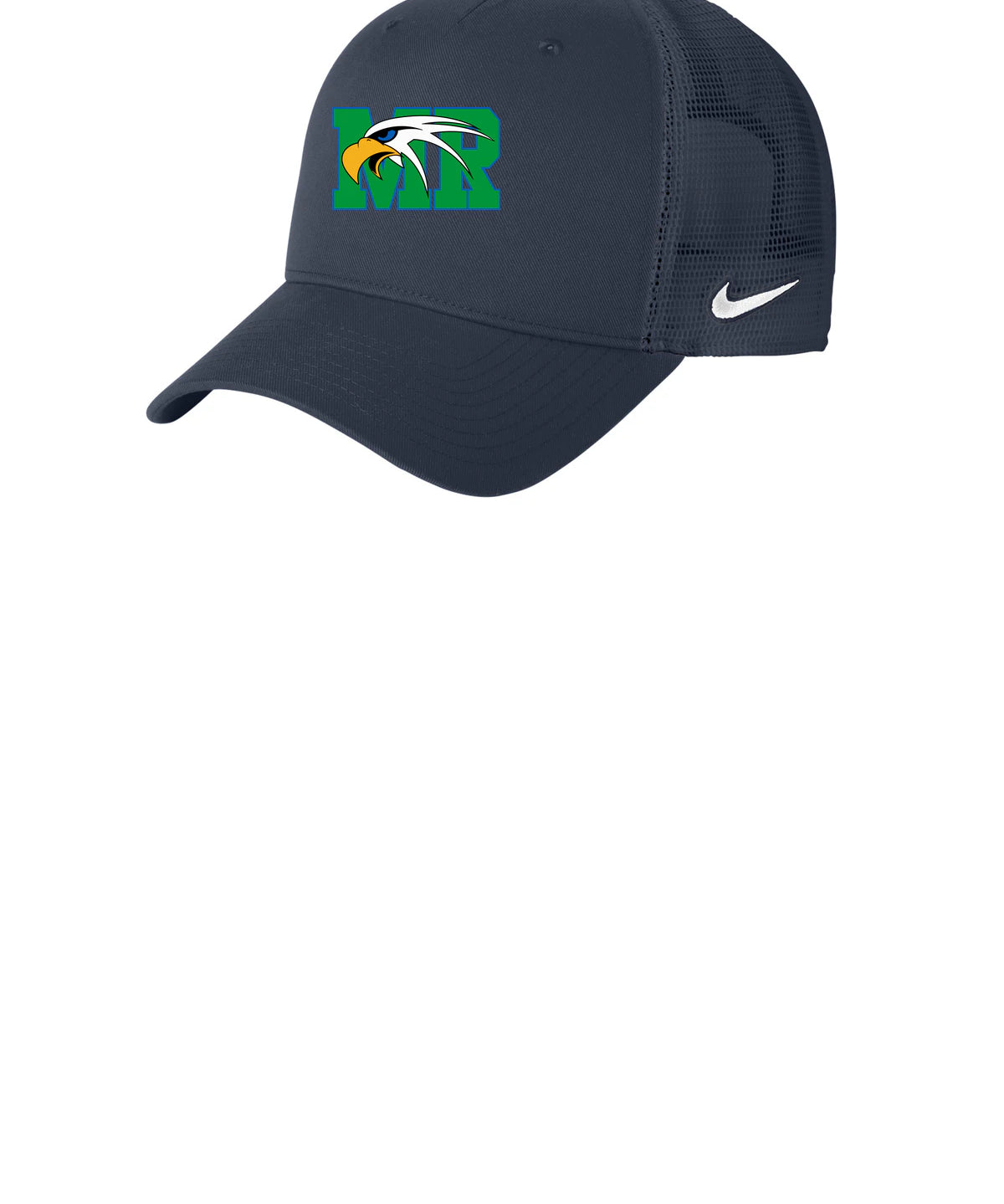 Maple River High School hockey_boys - Navy/ Navy Nike Snapback Mesh Trucker Cap NKFN9893