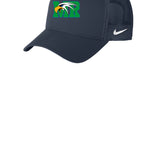 Maple River High School hockey_boys - Navy/ Navy Nike Snapback Mesh Trucker Cap NKFN9893