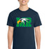 Maple River High School hockey_boys - Navy Port & Co Core Cotton Tee. PC54