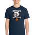 Naptown basketball_boys - Navy Port & Co Core Cotton Tee. PC54