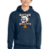 Naptown basketball_boys - Navy Port & Co Core Fleece Pullover Hooded Sweatshirt. PC78H