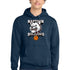 Naptown basketball_boys - Navy Port & Co Core Fleece Pullover Hooded Sweatshirt. PC78H