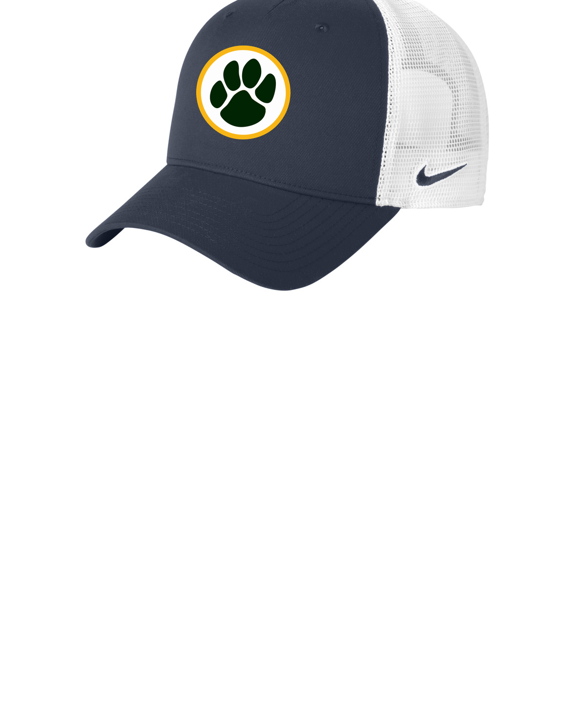 Ashwaubenon High School Football (Boys) - Navy/ White Nike Snapback Mesh Trucker Cap NKFN9893