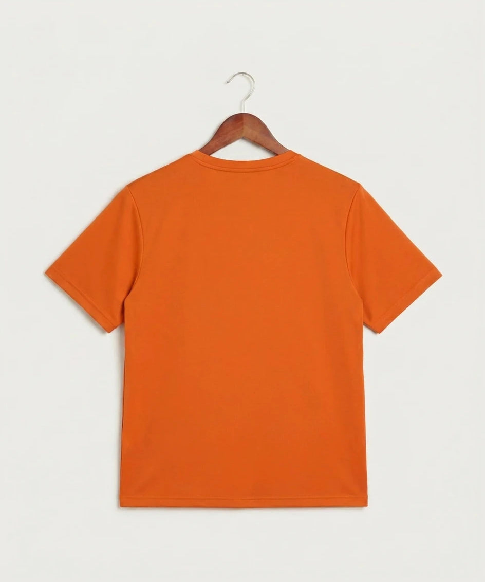 Davenport Central High School Volleyball (Girls) - Neon Orange Sport-Tek PosiCharge Competitor Tee. ST350 (back)