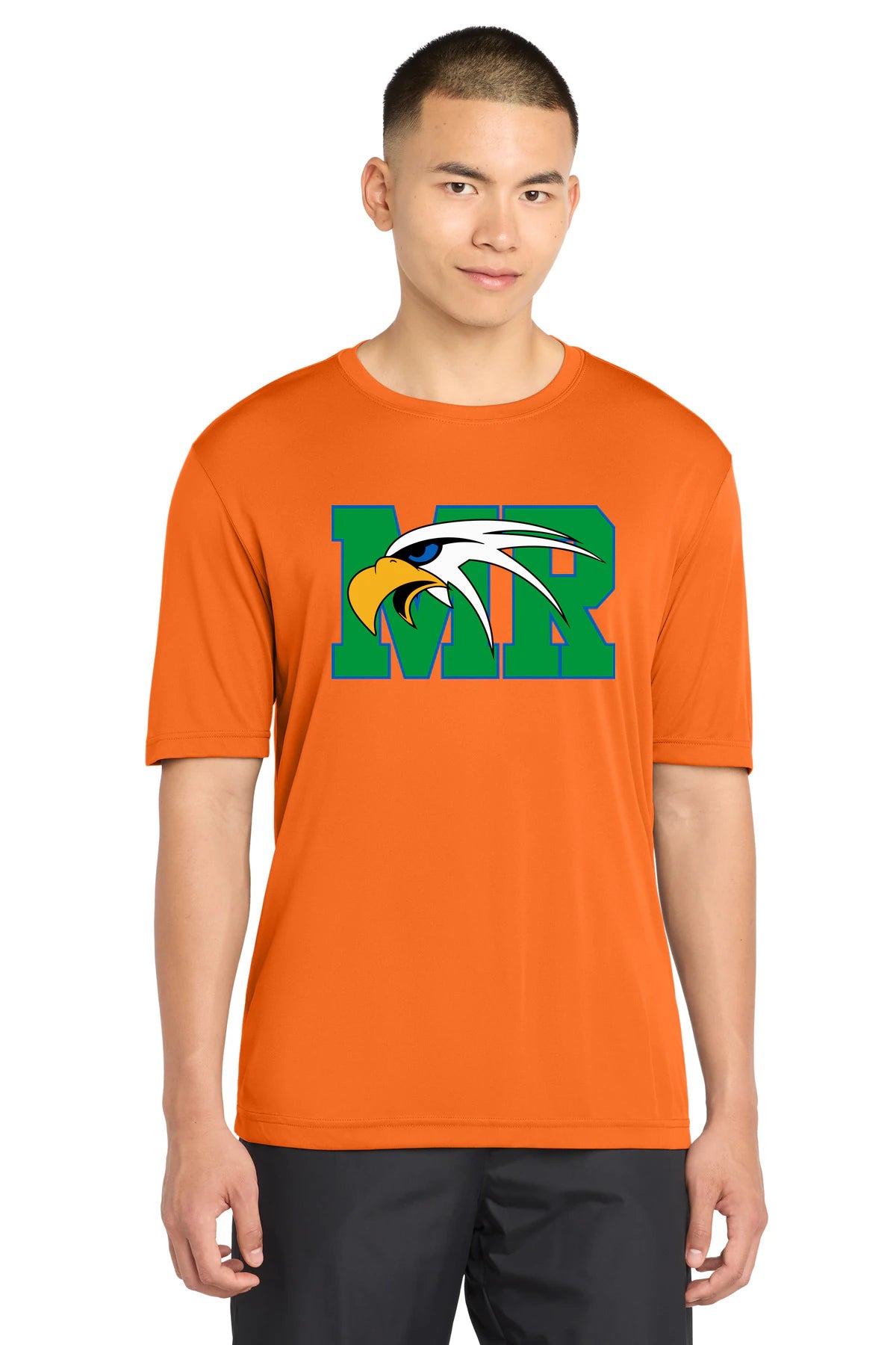 Maple River High School hockey_boys - Neon Orange Sport-Tek PosiCharge Competitor Tee. ST350
