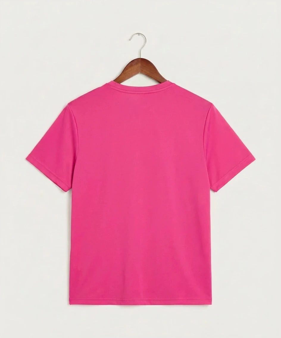 John Marshall High School Basketball (Boys) - Neon Pink Sport-Tek PosiCharge Competitor Tee. ST350 — back